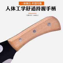 立锦锰钢一体农用柴刀 砍树刀 户外开路刀 农用柴刀 301直头刀夹柄