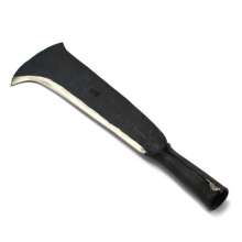 Lijin spring steel forged farm hatchet. Chopping knife. Contempt bamboo knife. Outdoor machete running bull double hook