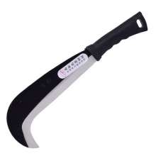 Lijin Agricultural uses a chopper and a hatchet. Household harvesting weeding scythe lawn mower. Small hatchet. Plastic handle small hook knife 317