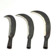 Spring steel forged sickle. lawn mower. Agricultural harvesting paddy chopping branches hatchery Pingjiang No. 3