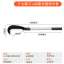 Thirty-seven hatchback hatchets with long iron handles. sickle. grass knife. Long handle hook knife long hatchet. Outdoor knife water pipe welding