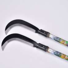 Sun Laotou 345 long iron handle hook knife hatchet. sickle. Grass knife long handle hook knife long hatchet. Outdoor knife water pipe welding