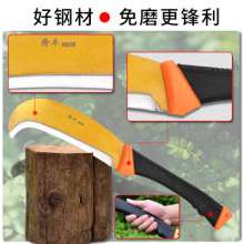 Longfeng brand local tyrant gold hatchet. Mowing scythe, tree-cutting hatchet. long handle outdoor hatchery knife 8203
