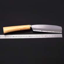 Exported Japanese hatchet to Japan. Waist thallium knife. All steel blade Japanese hatchet. Slaughter Bamboo Knife 165