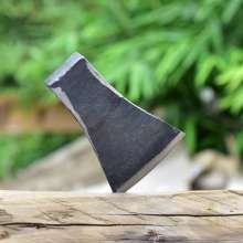 Orbital steel forged edged steel axe. The axe for chopping wood and cutting trees is 2 pounds. 3 pounds. 4 pounds of axe. Home craft axe woodworking axe. single edge