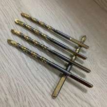 White Tiger Ceramic Twist Triangle Drill Multifunctional Ceramic Drill Tile Glass Hole Opener Wall Punching Iron Hole Expander Triangle Handle Woodworking Drill 030506