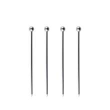Stainless steel fruit stick. Cake Pastry Salad Fruit Needle. Toothpicks. bar decoration creative cocktail sign