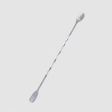 Stainless Steel Bar Double Head Bar Spoon. Milk Tea Coffee Drink Stirrer. Cocktail Bar Double Head