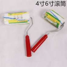 Factory direct supply roller brush 4 inches 6 inches. Latex paint brush wall roller. Paint coating glue roller brush