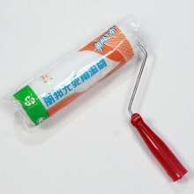 Factory direct sales 9 inch roller brush without dead angle. Long hair roller. Wall brushing tool. Paint roller brush