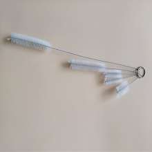 Stainless steel cleaning brush fish tank aquarium brush. Five-piece set of fish tank cleaning brush. Brush