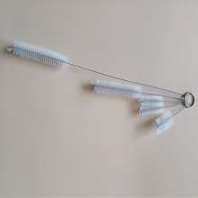 Stainless steel cleaning brush fish tank aquarium brush. Five-piece set of fish tank cleaning brush. Brush