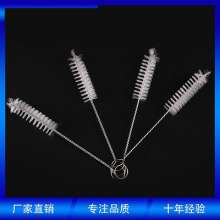 Stainless steel coated wire cleaning. Brush stainless steel nylon brush. Cleaning pipe brush. Fish tank brush.