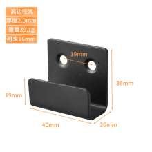 Stainless steel hanging code Stainless steel thickened tile pendant tile fixed hook wall hanging dry pendant tile tray 2.0 thick