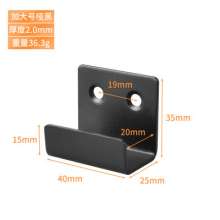 Stainless steel hanging code Stainless steel thickened tile pendant tile fixed hook wall hanging dry pendant tile tray 2.0 thick