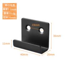 Stainless steel hanging code Stainless steel thickened tile pendant tile fixed hook wall hanging dry pendant tile tray 2.0 thick
