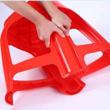 Plastic stool. Wholesale household thickened stackable dining table and chairs. Simple living room bench