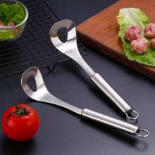 304 Stainless Steel Meatball Maker. Household Kitchen Tools Non-Stick Squeeze Fish Ball Scoop. Shrimp Slider