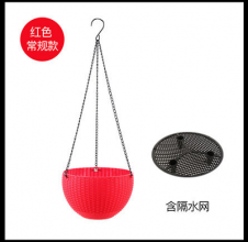 Meixuan Plastic Industry Flower Pot Hanging Basin. Imitation Rattan Hanging Hanging Orchid.