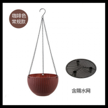 Meixuan Plastic Industry Flower Pot Hanging Basin. Imitation Rattan Hanging Hanging Orchid.