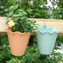 Meixuan Plastic Industry. Verona European Wall Hanging Pot Candy Color Balcony Railing Plastic Flower Pot . Creative Hanging Pot for Flower Pot . Planting Basket