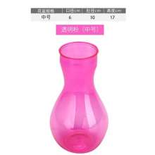 Meixuan Plastic Industry Transparent Color Hyacinth Flower Pot Hydroponic Lazy Plastic Flower Pot Vase. Vase. Flower Pot