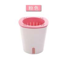 Lazy flower pot automatic water absorption creative succulent flower pot. Potted. Resin hydroponic potted large round plastic flowerpot