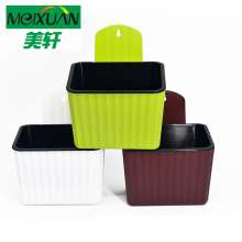 Lazy flower pot automatically absorbs creative water succulent hydroponic pot. Flower pot. Wall-mounted resin plastic small flower pot