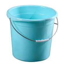 Household portable plastic bucket. Thickened large bucket for water storage. Bath bucket for dormitory students