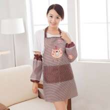 Korean style apron simple thick apron sleeves .Aprons
