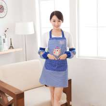 Korean style apron simple thick apron sleeves .Aprons