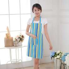 Simple oil-proof and anti-fouling sleeveless apron. Apron. Korean version thickened canvas coarse cloth printing apron factory wholesale custom printing