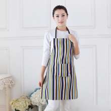 Simple oil-proof and anti-fouling sleeveless apron. Apron. Korean version thickened canvas coarse cloth printing apron factory wholesale custom printing