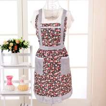 Apron Factory Wholesale Brushed Korean Lace Apron . Rustic Korean Style Strap Lining Kitchen Princess Apron