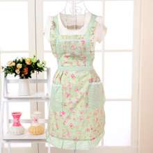 Apron Factory Wholesale Brushed Korean Lace Apron . Rustic Korean Style Strap Lining Kitchen Princess Apron