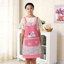 Anti-fouling straps for kitchen apron cute fashion Dalmatians large pocket sleeveless apron. Apron