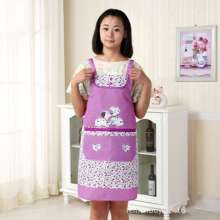Anti-fouling straps for kitchen apron cute fashion Dalmatians large pocket sleeveless apron. Apron