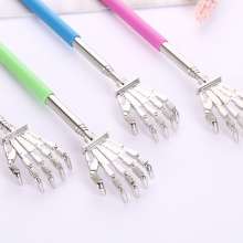 Mechanical hand tickle. Stainless steel multifunctional household filial hand retractable tickle
