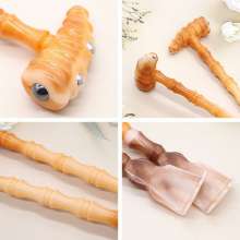 Magnetic bead and horn massage hammer. One hammer and two-purpose massage stick