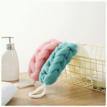 Long bath flower adult pull back strip bath towel. Toiletries color bath ball. Bath ball 70g