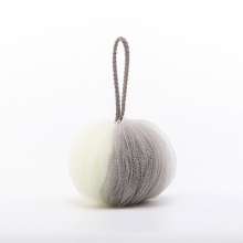 Soft multi-bubble bath ball. Rubbing tool. Bath two-color splicing bath flower.