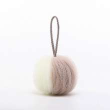 Soft multi-bubble bath ball. Rubbing tool. Bath two-color splicing bath flower.