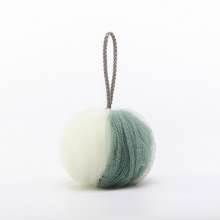 Soft multi-bubble bath ball. Rubbing tool. Bath two-color splicing bath flower.