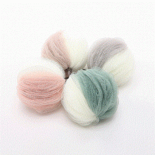 Soft multi-bubble bath ball. Rubbing tool. Bath two-color splicing bath flower.