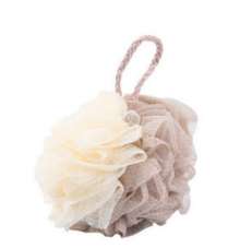 Two-color foaming rich bath ball stitching color. Large bath flower bath ball bath ball