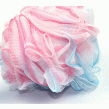 Three-color bath rubbing ball soft bath ball. rubbing bath flower toiletries. Bath ball