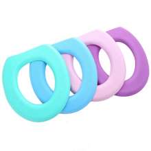 Xinyin EVA sticky toilet pad. O-shaped thickened waterproof toilet pad. Four seasons household toilet pad
