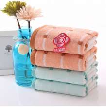 Jie Liya towel Soft absorbent cotton yarn-dyed cotton towel embroidered logo. Jie Liya 2034-2. Towel