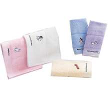 Jie Liya children's towel. Pure cotton soft absorbent plain cotton children's towel can be embroidered logo. Towel