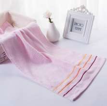 Jie Liya towel . Cotton soft absorbent plain cotton towel embroidered logo Jie Liya 6443 . Towel . Face towel